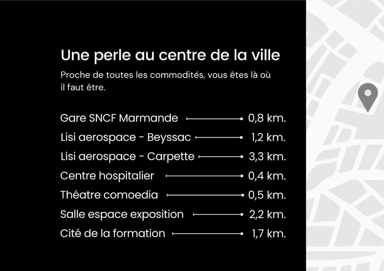 Shineappart Marmande Centre Exterior foto
